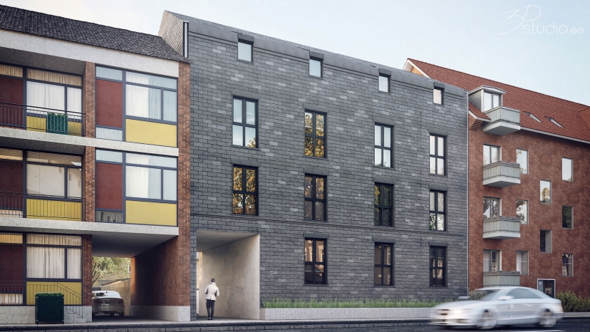 3D Visualisation, render, real estate, sales material